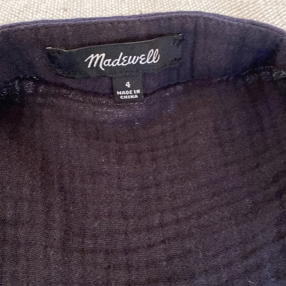 MADEWELL LIGHTSPUN COLETTE MINI GAUZE DRESS NB834 - Picture 9 of 10